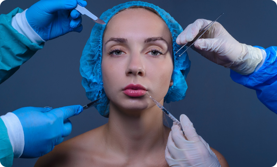 Facial Reconstructive Surgery Icon