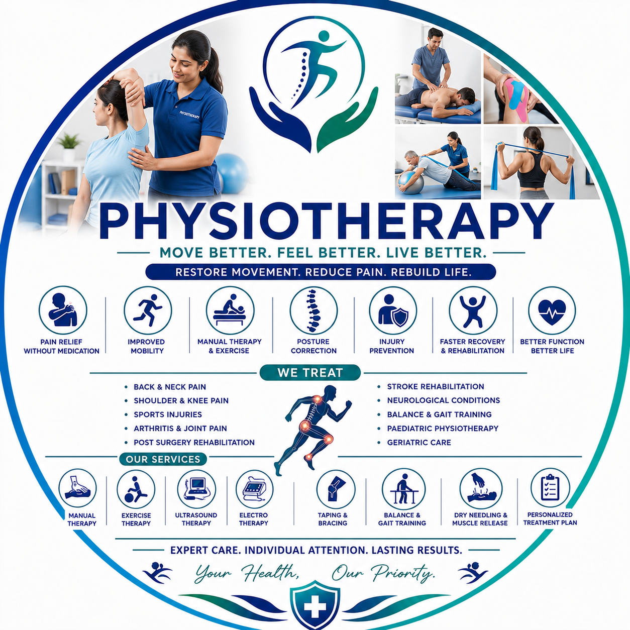 Physiotherapy icon