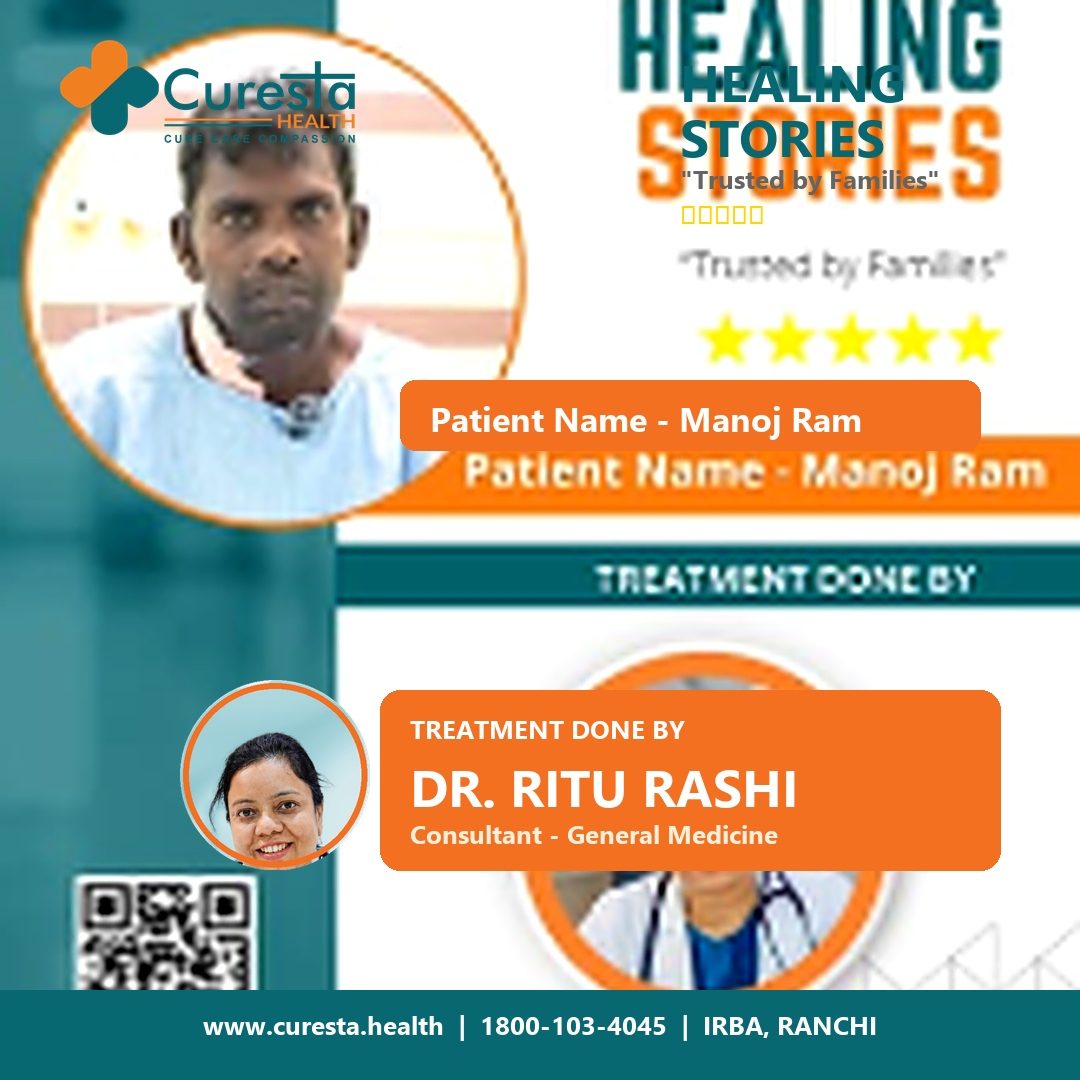 Healing Stories - Patient Manoj Ram & Dr. Ritu Rashi - Curesta Health