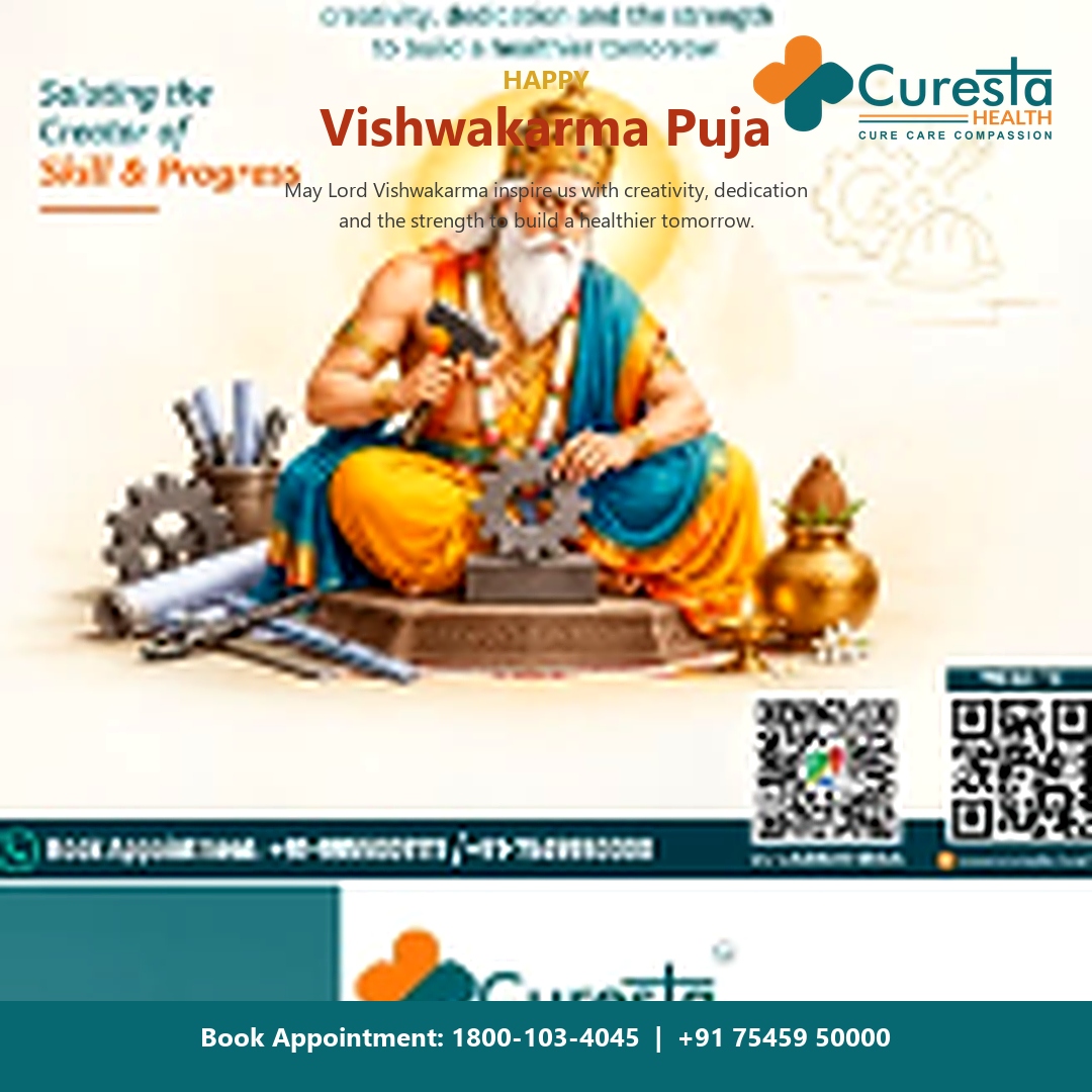 Happy Vishwakarma Puja - Curesta Health